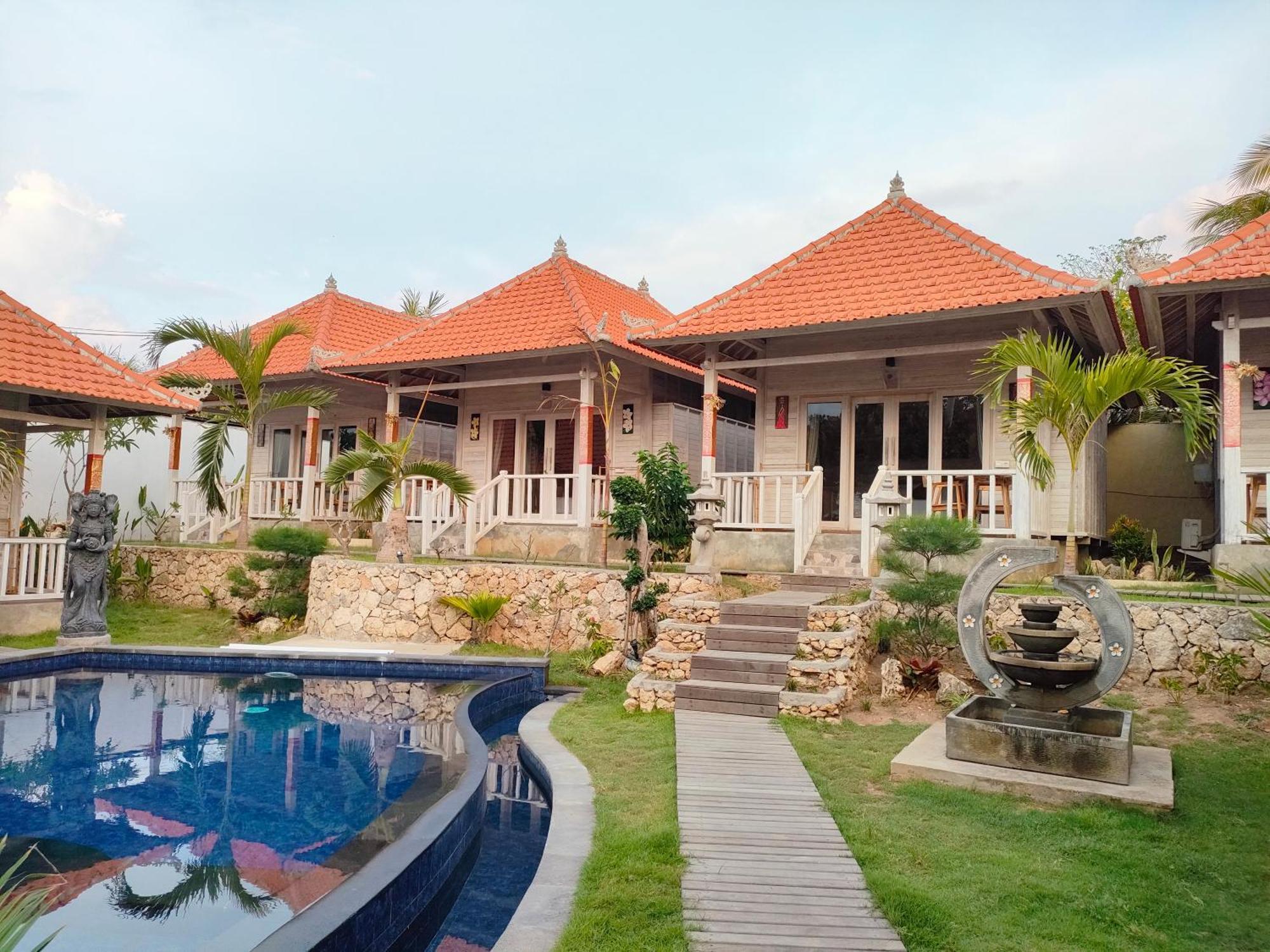 Blue Sky Villa Ceningan Nusa Lembongan  Exterior photo