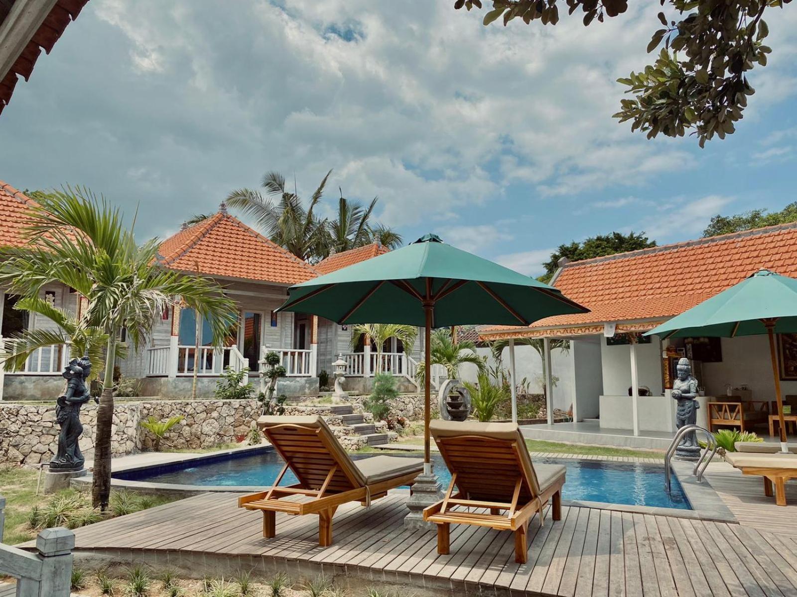 Blue Sky Villa Ceningan Nusa Lembongan  Exterior photo