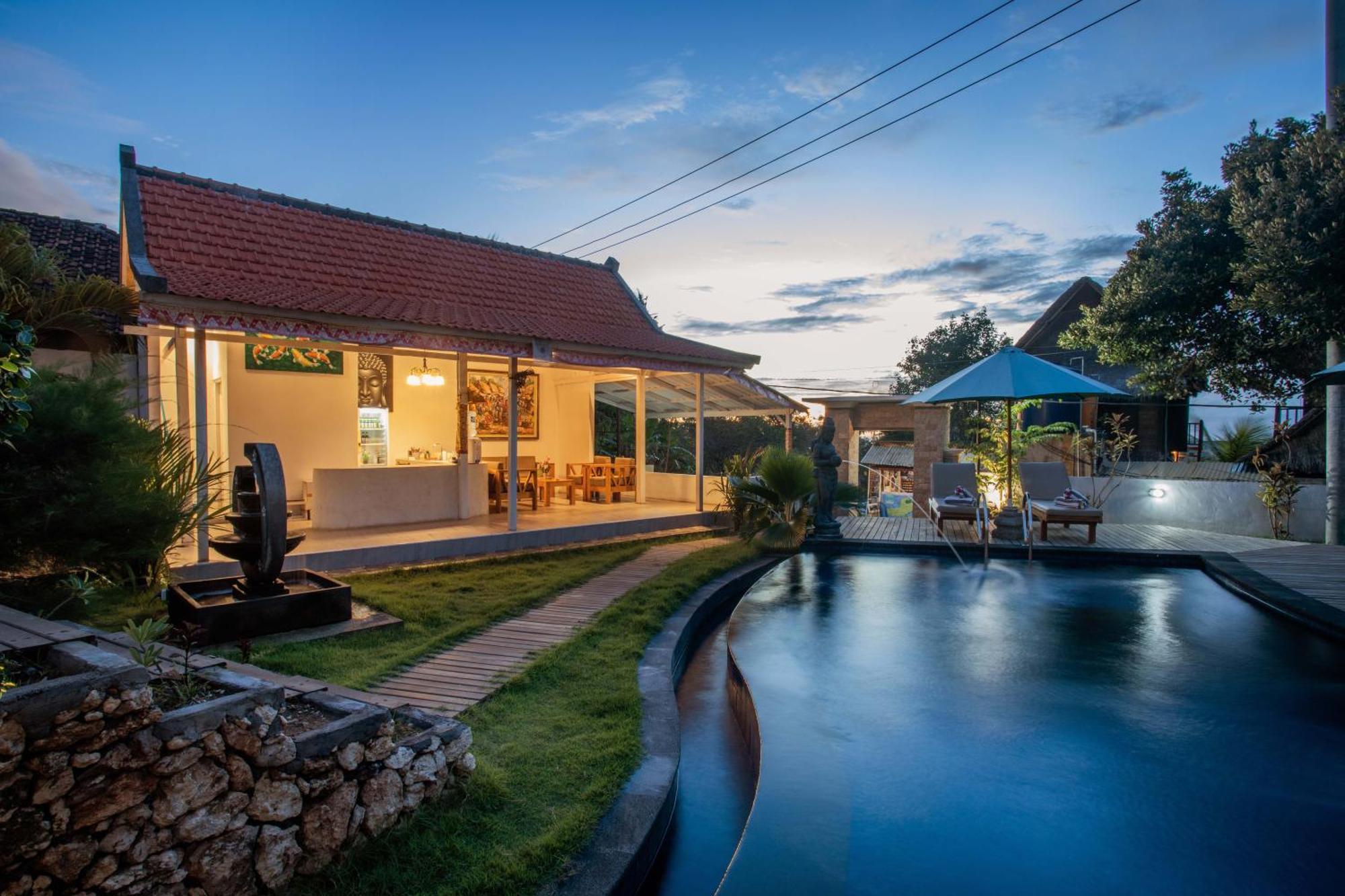 Blue Sky Villa Ceningan Nusa Lembongan  Exterior photo
