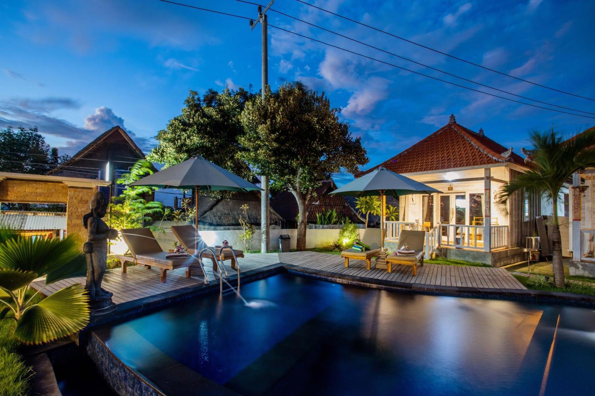 Blue Sky Villa Ceningan Nusa Lembongan  Exterior photo