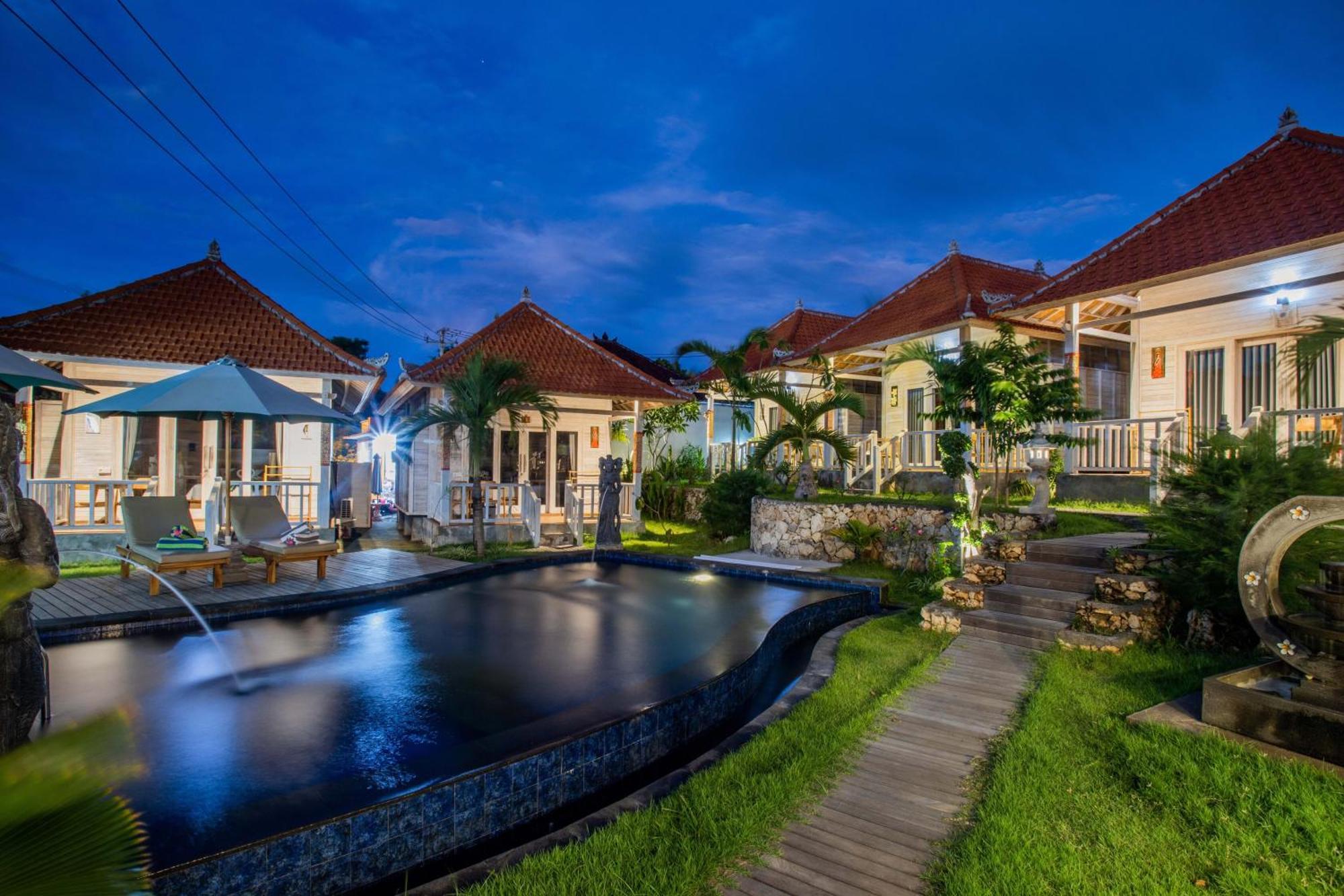 Blue Sky Villa Ceningan Nusa Lembongan  Exterior photo
