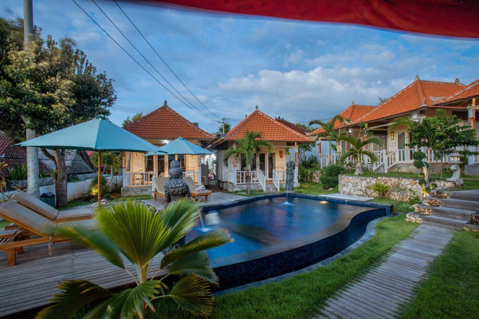 Blue Sky Villa Ceningan Nusa Lembongan  Exterior photo