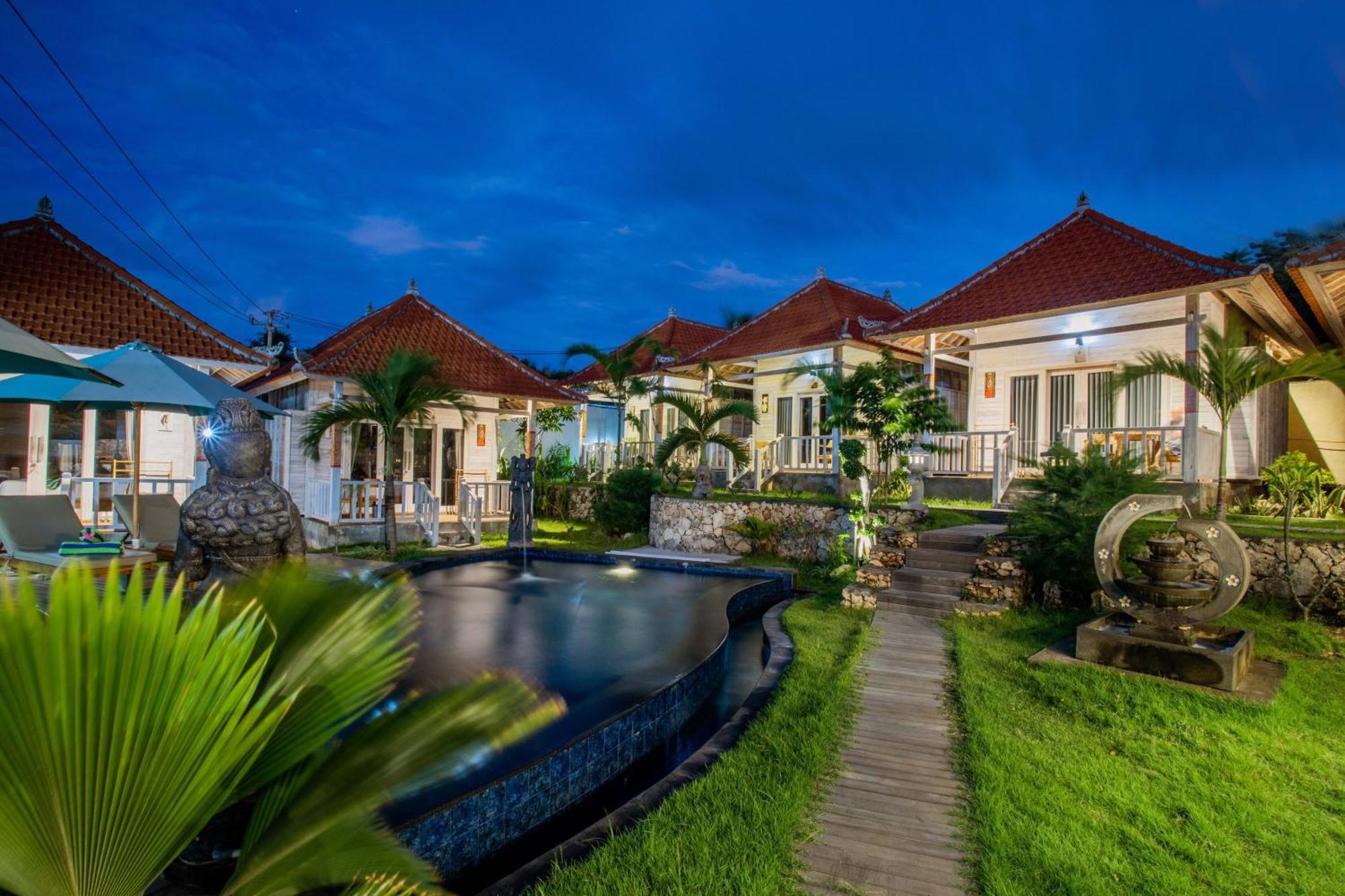 Blue Sky Villa Ceningan Nusa Lembongan  Exterior photo