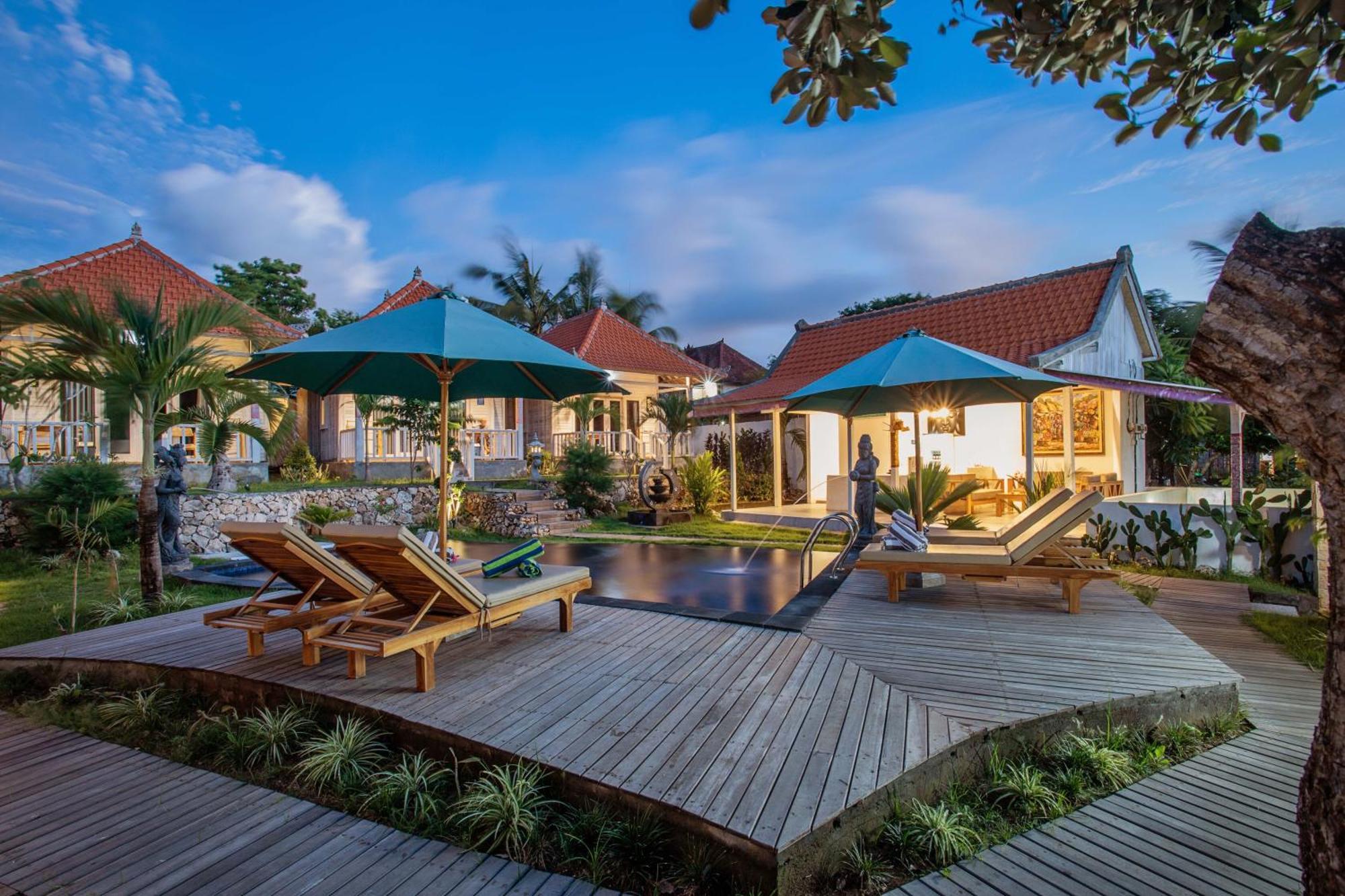 Blue Sky Villa Ceningan Nusa Lembongan  Exterior photo