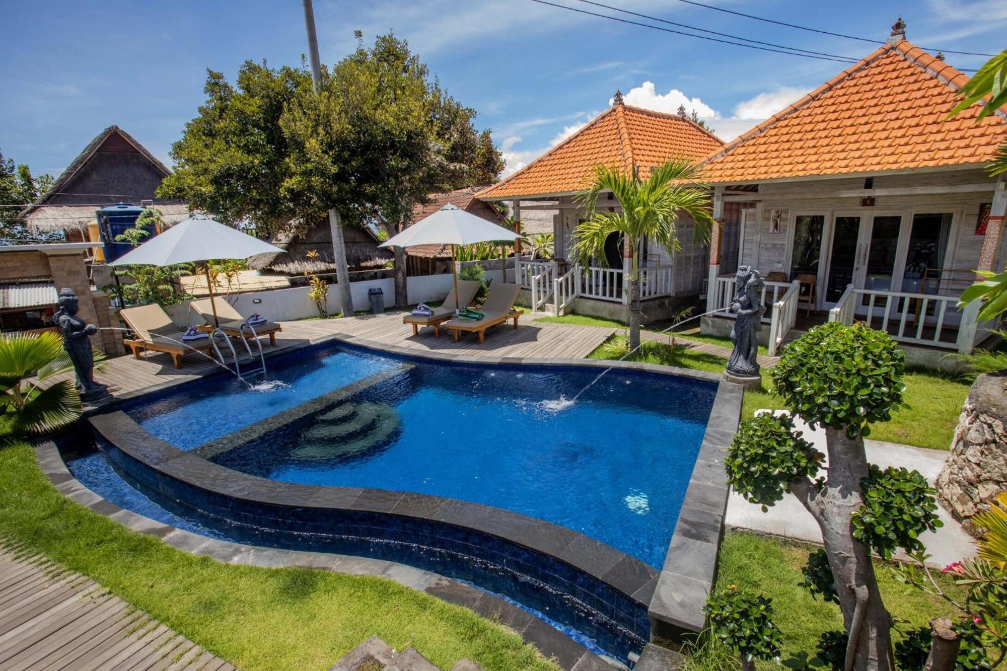 Blue Sky Villa Ceningan Nusa Lembongan  Exterior photo