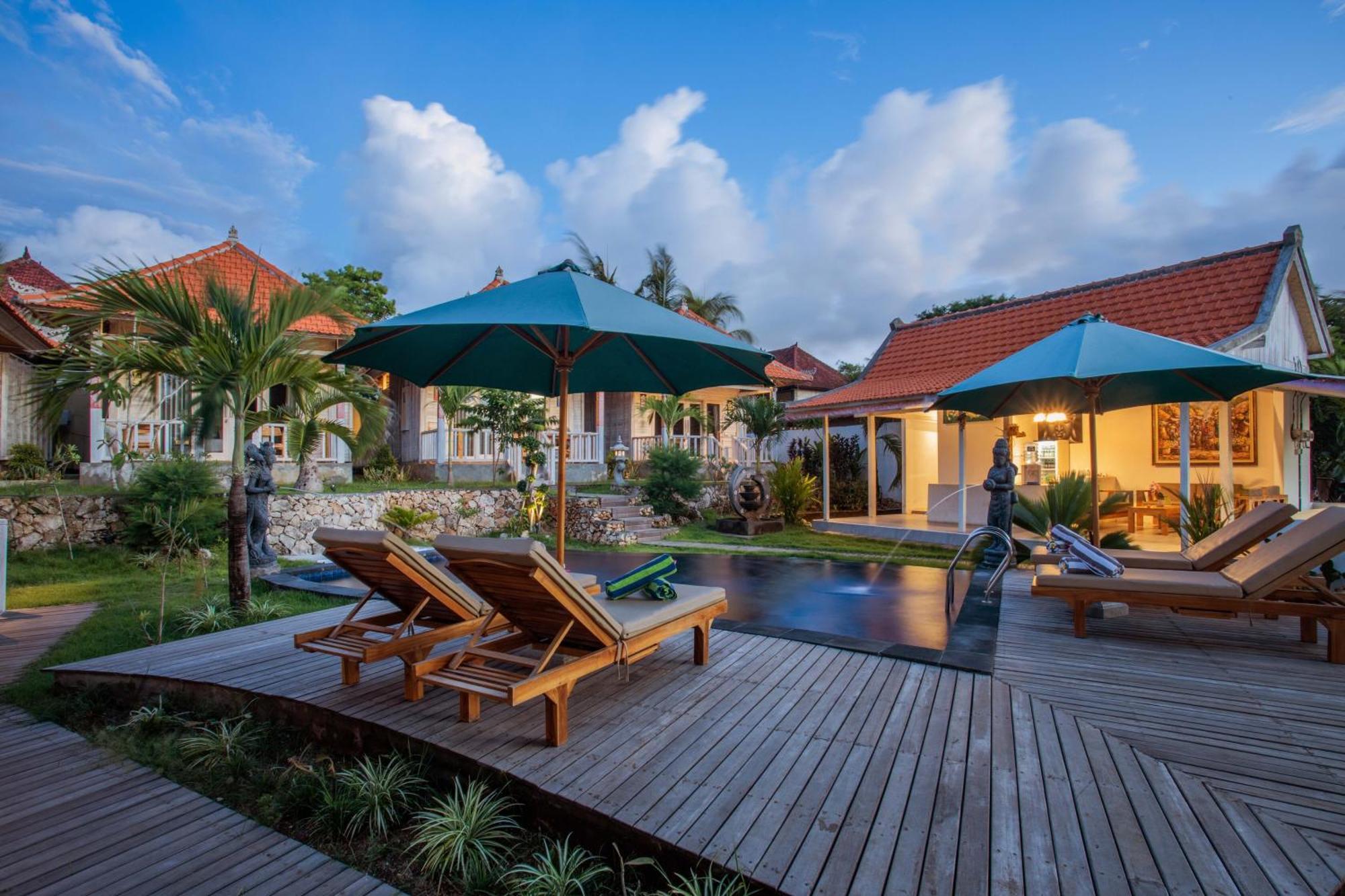 Blue Sky Villa Ceningan Nusa Lembongan  Exterior photo
