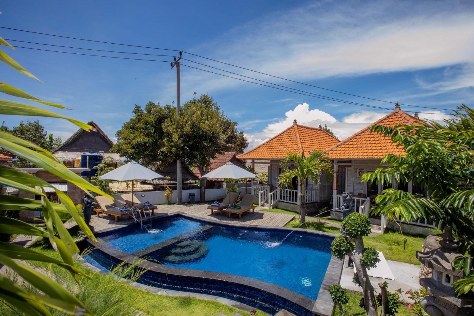 Blue Sky Villa Ceningan Nusa Lembongan  Exterior photo